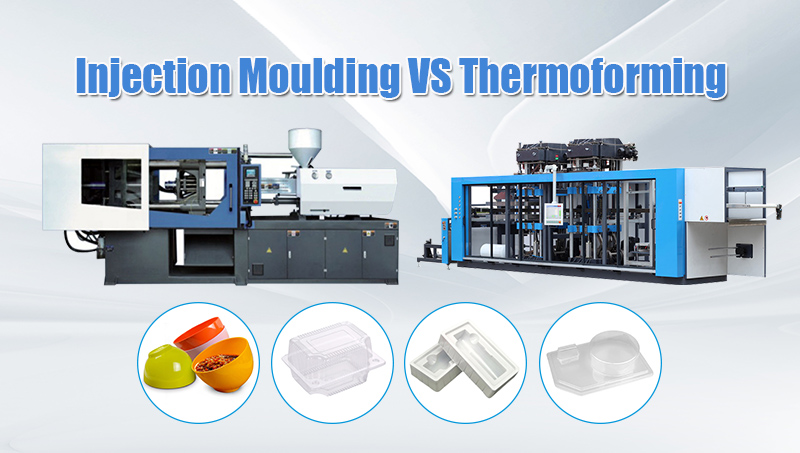 Multi-angle analysis of the difference between thermoforming and injection molding