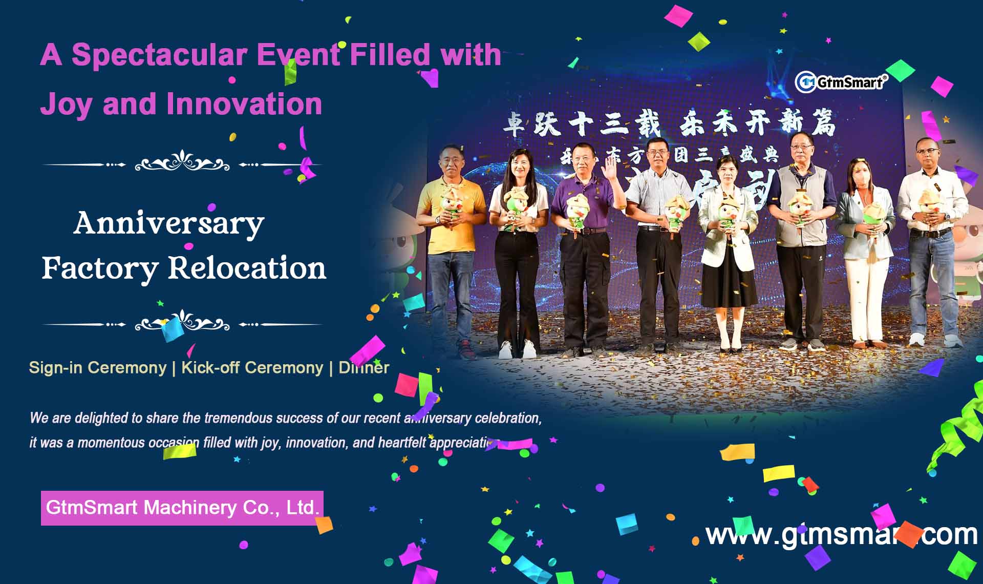 Celebrating GtmSmart Anniversary: A Spectacular Event Filled with Joy and Innovation