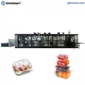 China Cheap price Professional Supplier PS Vegetable Tray Making Machine Multi-station Thermoforming Machine Supplier