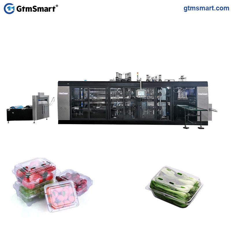 China Cheap price China Plastic PP Lid Thermoforming Machine (PP/PS/PET)