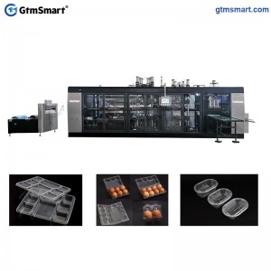 Factory Direct Sale China Plastic Packing Tray Thermoforming Machine
