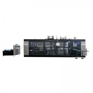 High Speed Automatic Pressure PET Thermoforming Machine