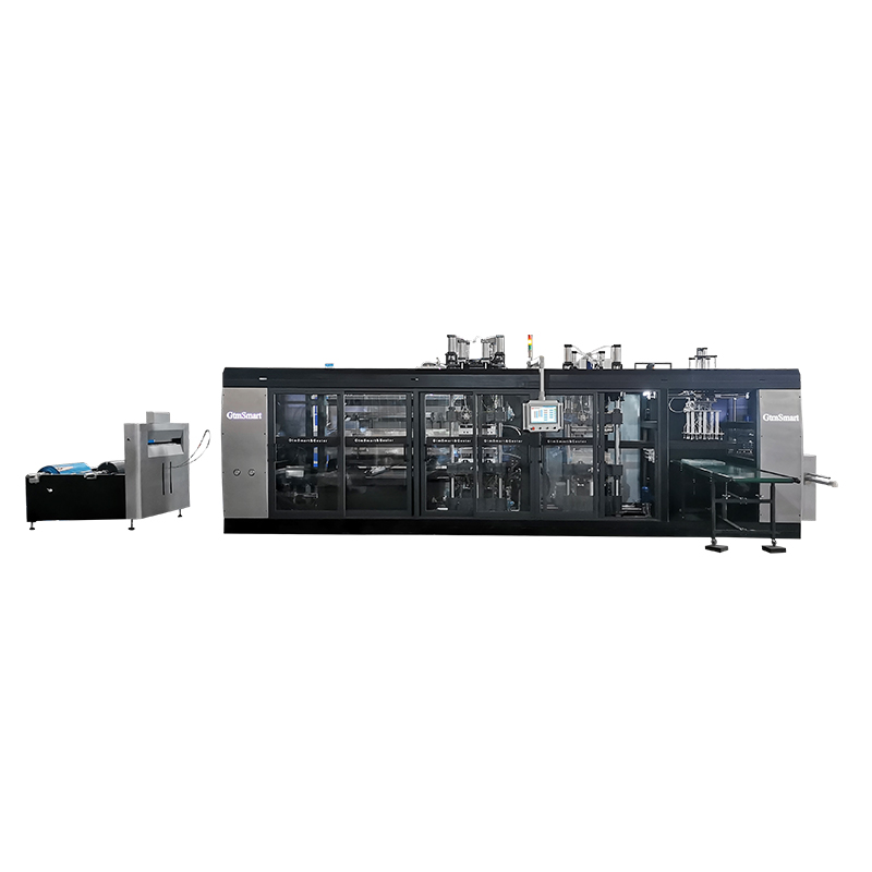 Large Layout 3 Station High Efficiency Thermoforming Machine