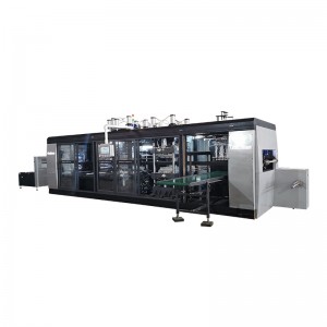 Hot-selling China PP PLA disposable take away food container making machine Plastic biscuit box making machine