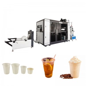 Best quality China Plastic Dish Plate Making Price Disposable Cup PS Container Thermoforming Machine