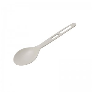 Wholesale Disposable Corn Starch Compostable Cutlery Tableware Eco Friendly Biodegradable Spoon