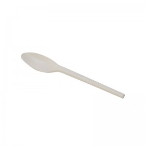 Wholesale Disposable Corn Starch Compostable Cutlery Tableware Eco Friendly Biodegradable Spoon