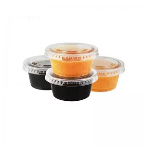 Biodegradable Plastic Sauce Containers Cups