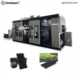 OEM China Automatic 3 Stations Plastic Nursery Seeds Growth Tray Plate Making Machine Manufacturers Suppliers